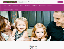 Tablet Screenshot of beautysupplystoreonline.com